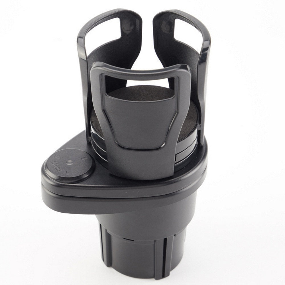2-in-1 Car Cup Holder | Rotating Dual Cup Holder Expander-Vestioflux