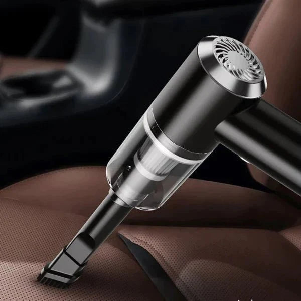 Cordless Handheld Car Vacuum Cleaner | Rechargeable with Transparent Dust Chamber-Vestioflux