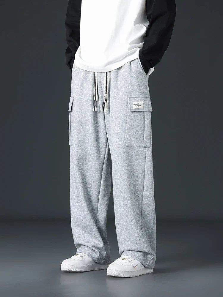 Men's Cargo Sweatpants-Vestioflux