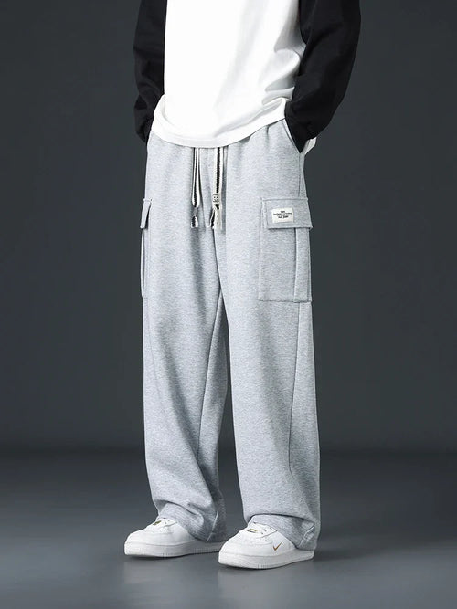 Men's Cargo Sweatpants-Vestioflux