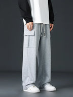 Men's Cargo Sweatpants-Vestioflux
