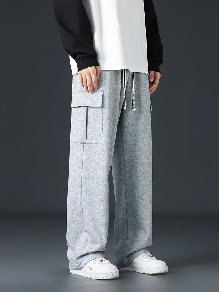 Men's Cargo Sweatpants-Vestioflux