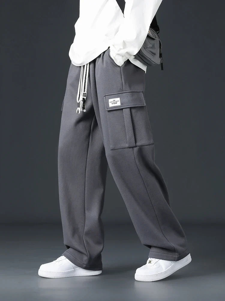 Men's Cargo Sweatpants-Vestioflux