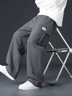 Men's Cargo Sweatpants-Vestioflux