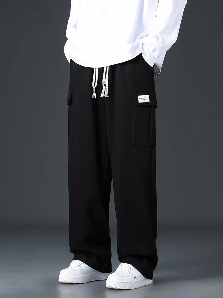 Men's Cargo Sweatpants-Vestioflux
