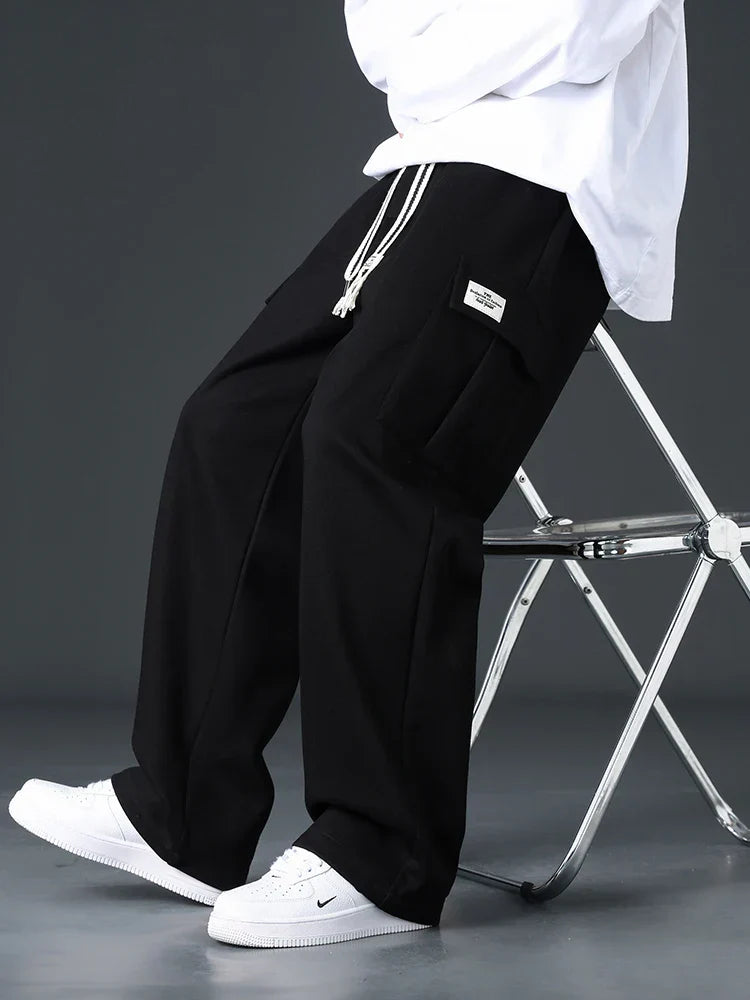 Men's Cargo Sweatpants-Vestioflux