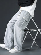 Men's Cargo Sweatpants-Vestioflux