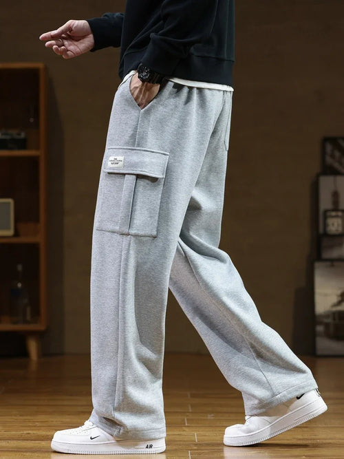 Men's Cargo Sweatpants-Vestioflux