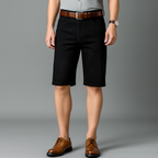 Men's Denim Jean Shorts for Casual Summer Wear-Vestioflux