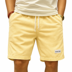 Men's Drawstring Casual Corduroy Shorts-Vestioflux