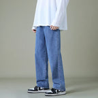 Men's Relaxed Fit Handstitched Denim Jeans-Vestioflux