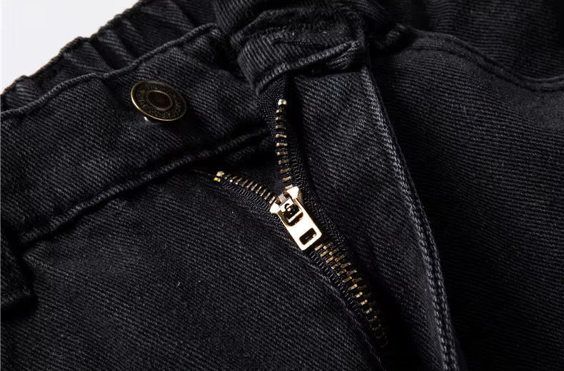 Men's Relaxed Fit Handstitched Denim Jeans-Vestioflux