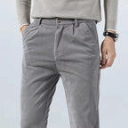 Men's Slim Fit Chino Pants – Tapered Dress Trousers-Vestioflux