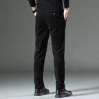 Men's Slim Fit Chino Pants – Tapered Dress Trousers-Vestioflux