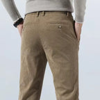 Men's Slim Fit Chino Pants – Tapered Dress Trousers-Vestioflux