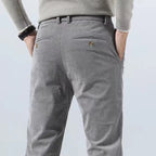 Men's Slim Fit Chino Pants – Tapered Dress Trousers-Vestioflux
