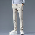 Men's Slim Fit Cotton Trousers-Vestioflux