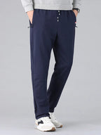Men's Soft Cotton Sweatpants-Vestioflux