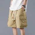 Men's Utility Cargo Shorts with Pockets-Vestioflux