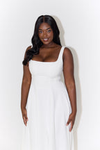 Women's Elegant Midi Dress-Vestioflux