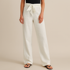 Women's Linen Trousers-Vestioflux