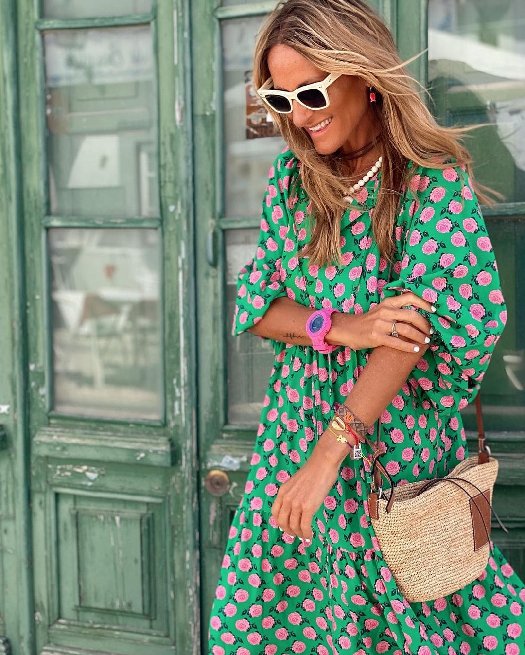 Women's Polka Dot Maxi Dress – Casual Summer Style-Vestioflux