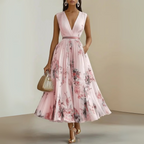 Women's Sleeveless Maxi Dress – Casual Summer Style-Vestioflux