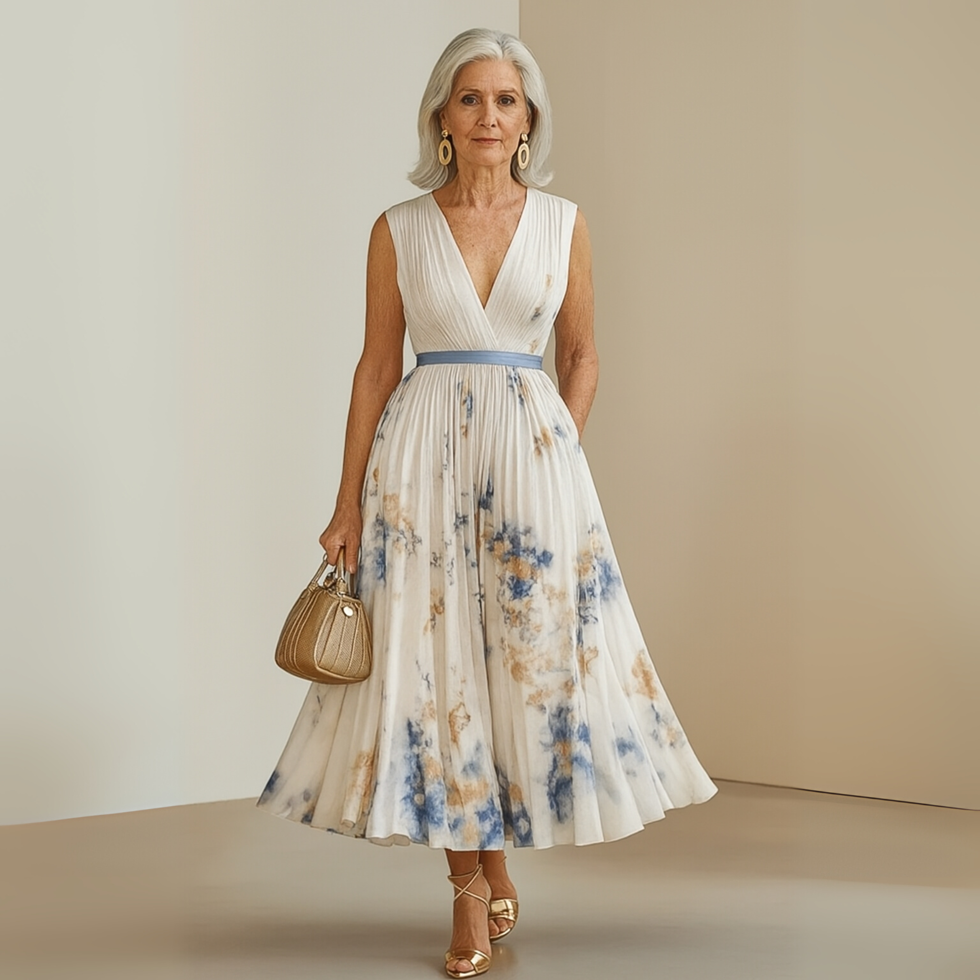 Women's Sleeveless Maxi Dress – Casual Summer Style-Vestioflux
