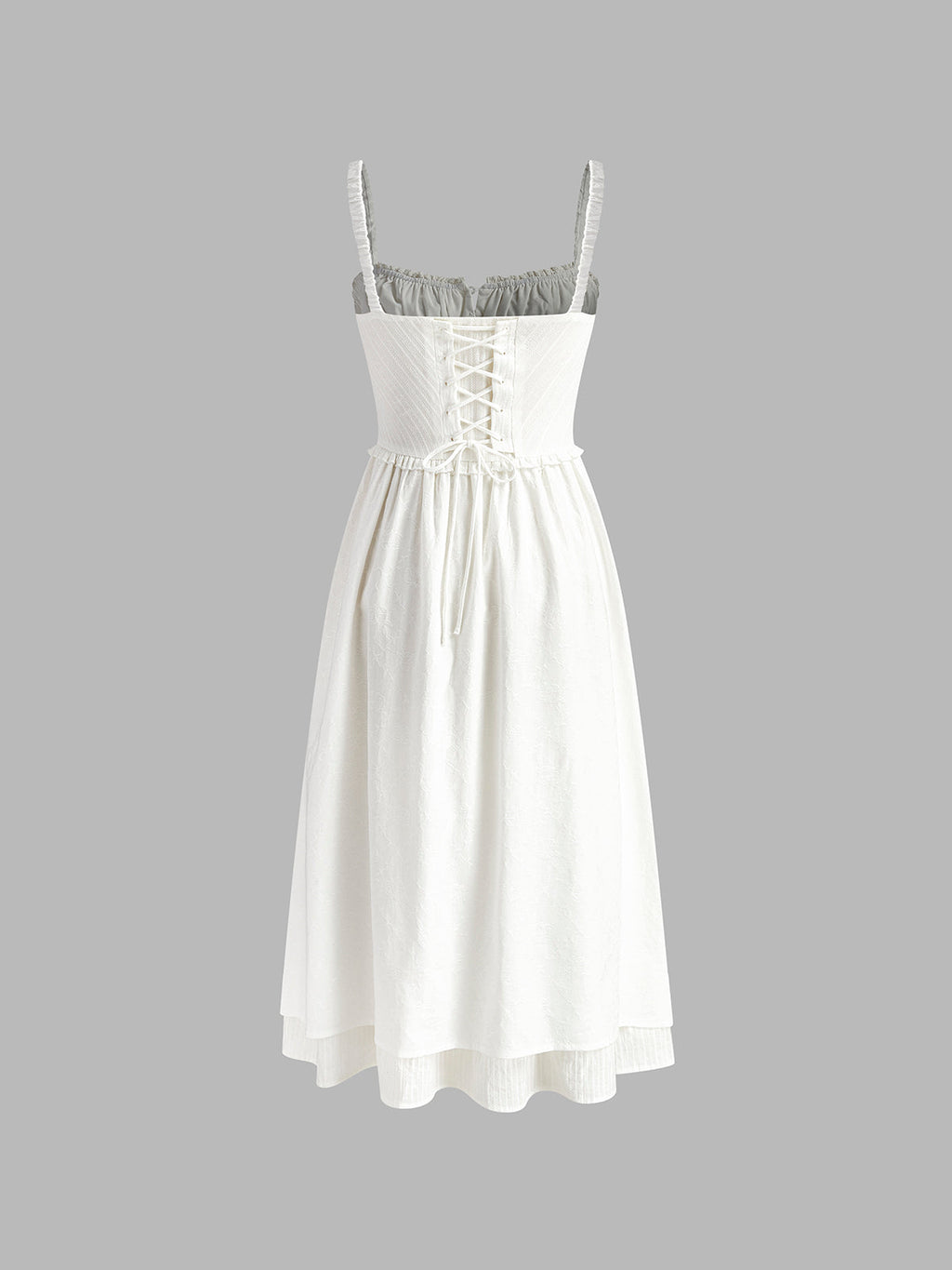 Women's Spaghetti Strap Midi Summer Dress-Vestioflux